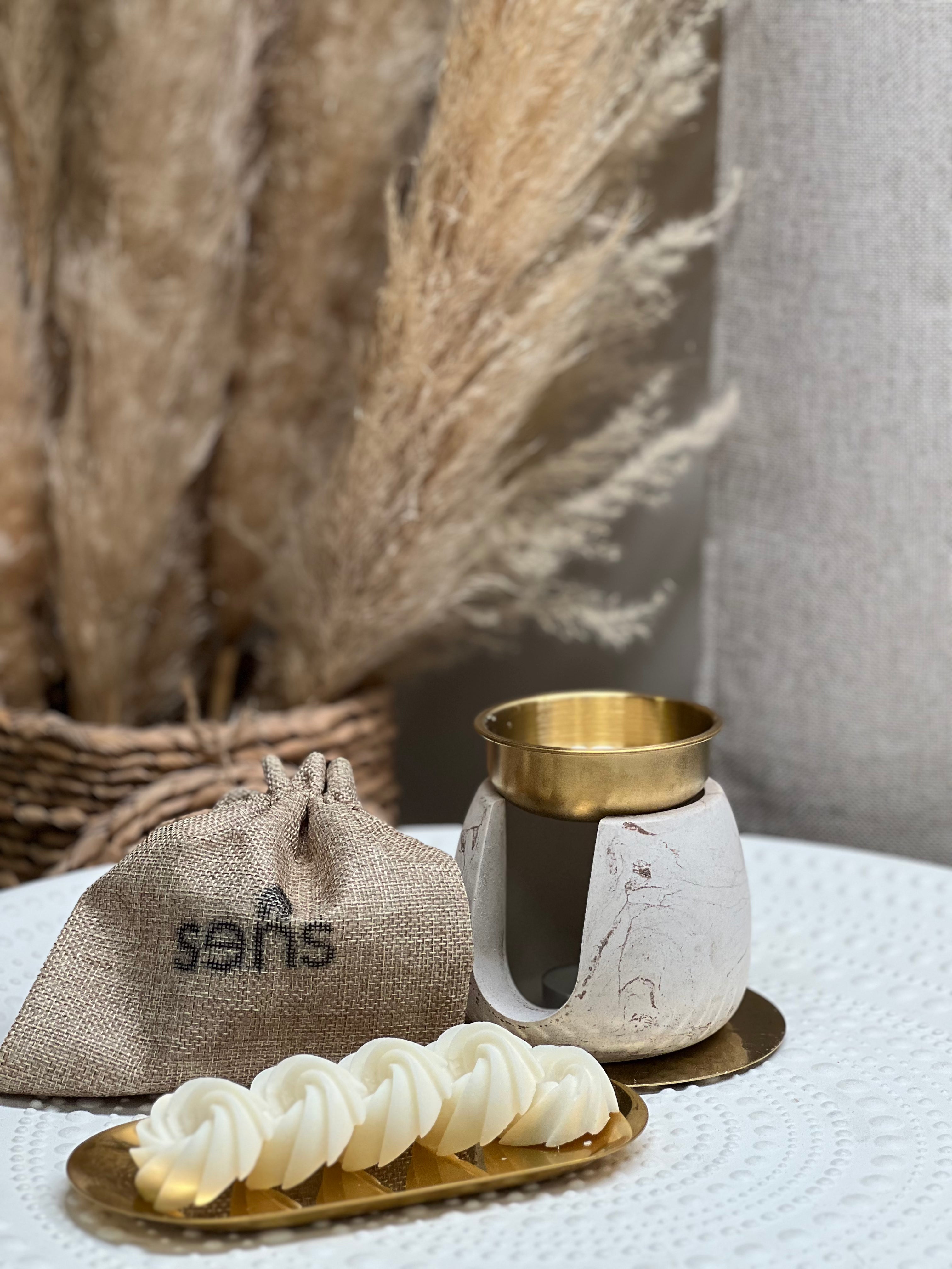 Brûleur SENS - Blanc Cuivrée